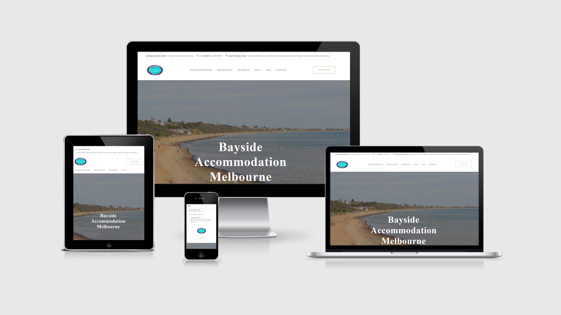 Beaumaris Bay Motel Website Design | Channel Management & OTA Bookings