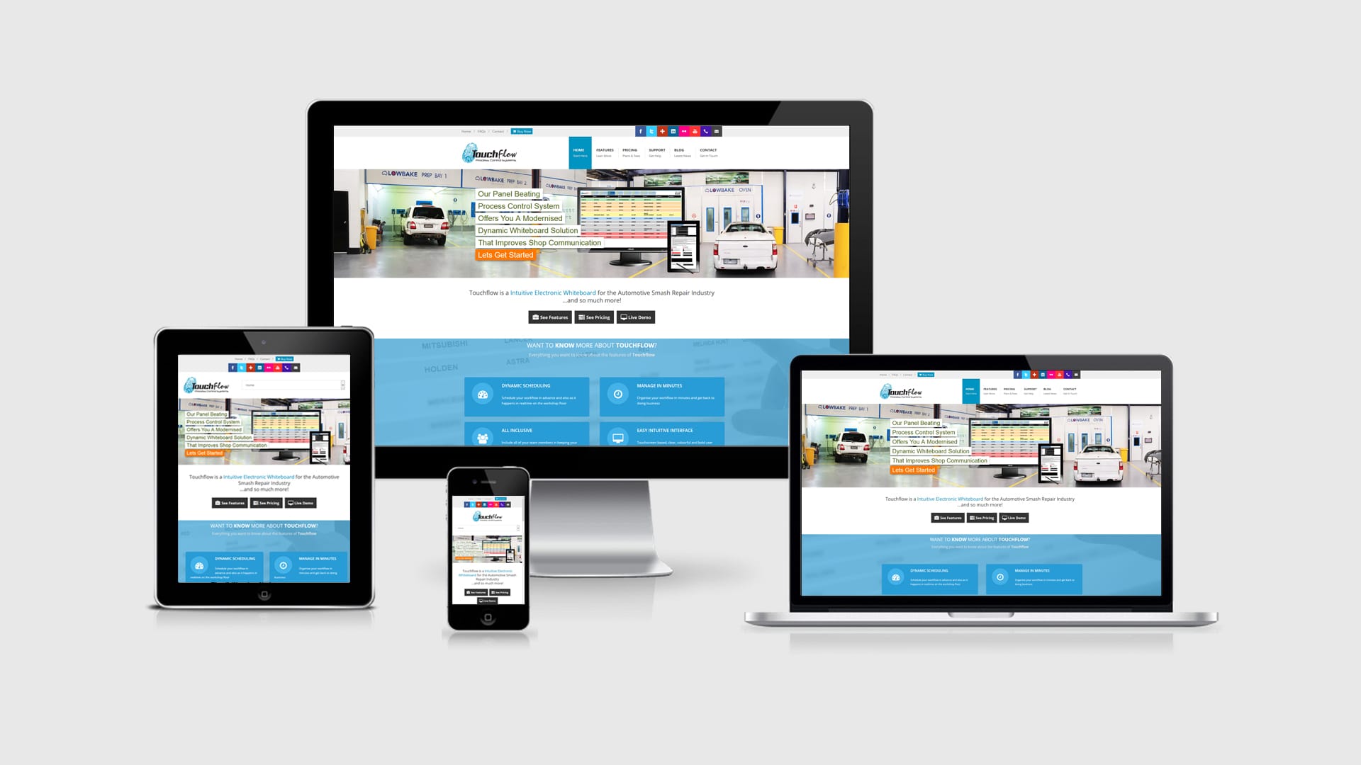 Touchflow Website Design | CMS | SEO | Graphic Design